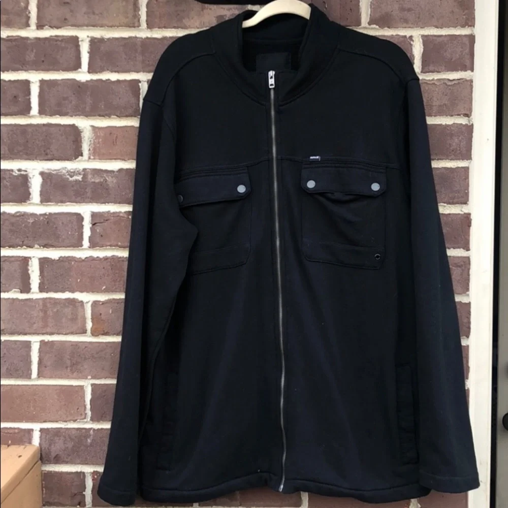 Hurley zip Jacket 2 front snap pockets